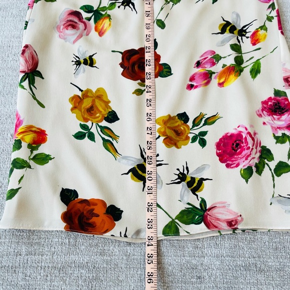 Gucci Roses and Bees Silk Shift Dress - Picture 12 of 15